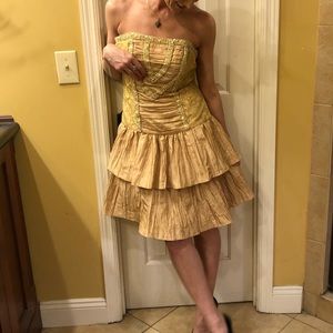 Dulcci Vetan NWT strapless dress Size 10